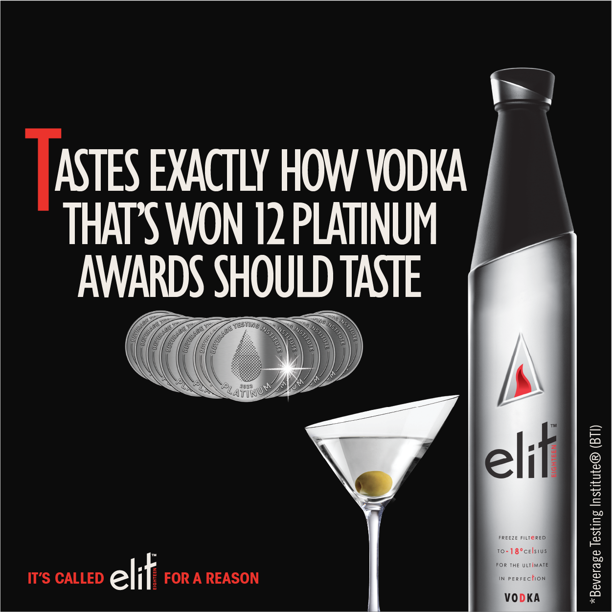 Elit™ Vodka: Η πολυβραβευμένη Vodka