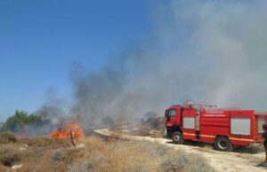 Λεμεσός: Σε κινητοποίηση η Πυροσβεστική για φωτιά στον Άγιο Σύλα