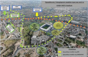 Μέτρα ασφαλείας για το παιχνίδι ΑΕΛ – ΟΜΟΝΟΙΑ