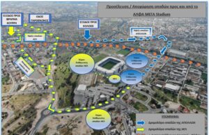 Διευθετήσεις ποδοσφαιρικού αγώνα μεταξύ των ομάδων Απόλλων – ΑΕΛ