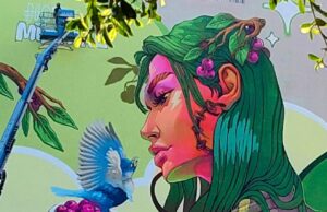 Ένα τεράστιο γκραφίτι στο κέντρο της Λεμεσού δίνει χρώμα στον μουντό τοίχο! (Φωτογραφίες)