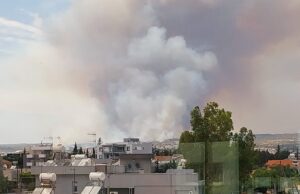 Δήμαρχος Ύψωνα: Προσπαθούμε να ανοίξουμε δρόμους για την Πυροσβεστική – Η φωτιά κινείται προς το δάσος