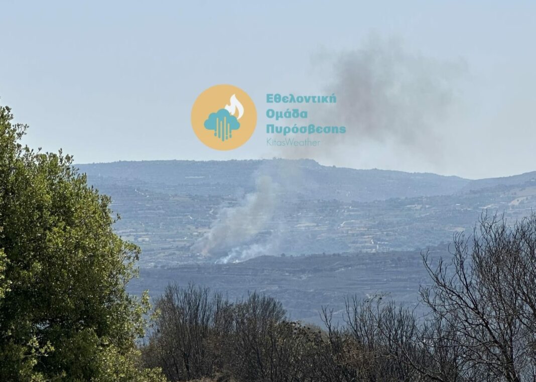 Συναγερμός στην Πυροσβεστική – Νέα πυρκαγιά παρά την κοινότητα Γιόλους