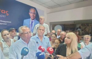 Ενθουσιασμός και σαμπάνιες στο επιτελείο Γ. Τσουλόφτα στη Λεμεσό – Οι πρώτες αντιδράσεις