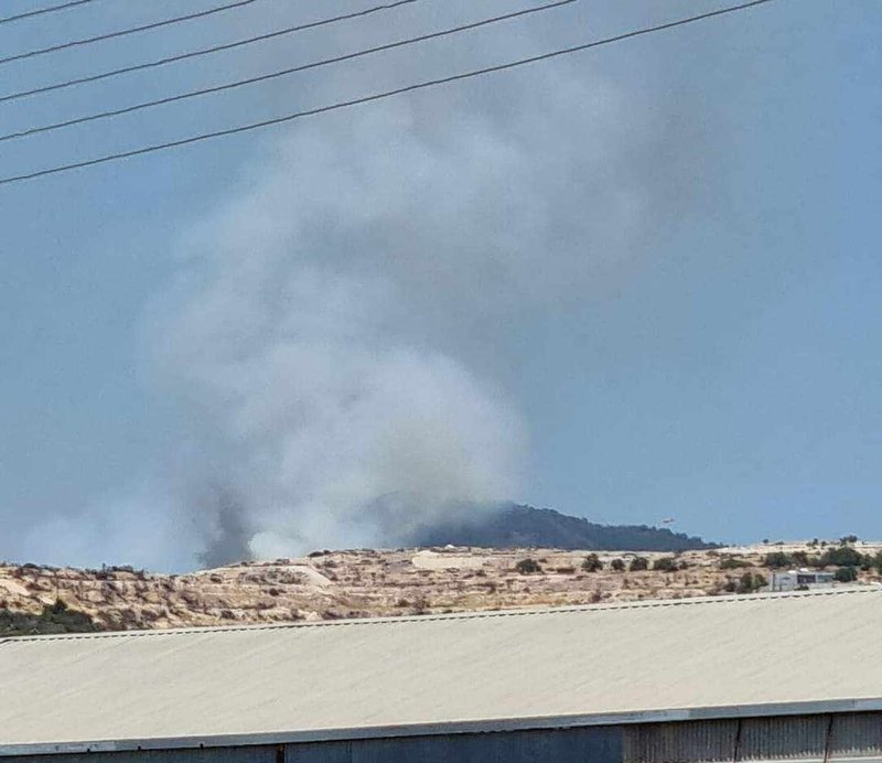 Λεμεσός: Ενισχύθηκαν οι δυνάμεις πυρόσβεσης στη Γεράσα