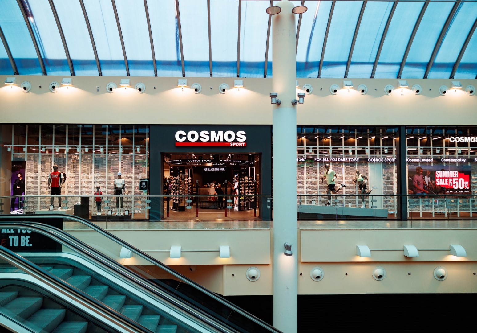 Το νέο Flagship κατάστημα της Cosmos Sport άνοιξε τις πόρτες του στο My Mall Limassol