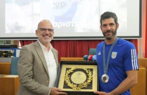 Ο Δήμος Λεμεσού τίμησε τον αργυρό Ολυμπιονίκη Παύλο Κοντίδη!