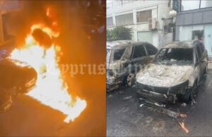 ΒΙΝΤΕΟ: Η στιγμή που οχήματα στον Εναέριο τυλίγονται στις φλόγες – Εμπρησμός η αιτία
