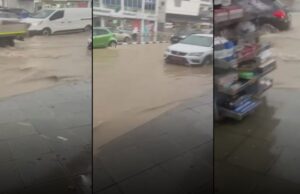 «Μέσα σε δέκα λεπτά έγινε πλημμύρα»: «Βενετία» η λεωφόρος Κυπριανού στη Λεμεσό