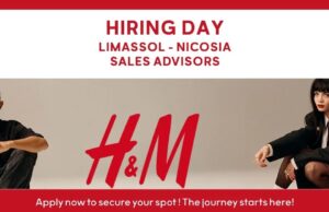 Η H&M αναζητά Συμβούλους Πωλήσεων για τα καταστήματά της σε Λεμεσό και Λευκωσία!