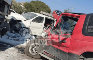 Λεμεσός – Τρομακτικές ΦΩΤΟΓΡΑΦΙΕΣ από τροχαίο Νταλίκα συγκρούστηκε με οχήματα