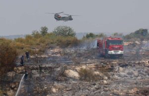 Νέα πυρκαγιά στην Επαρχία Λευκωσίας – Δύο πτητικά μέσα στην περιοχή