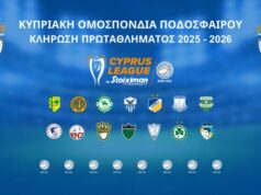 Το πρόγραμμα πρώτης φάσης της Cyprus League by Stoiximan