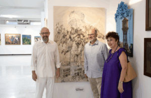 Επίσημη Παράδοση Έργου του Yohy Suárez στη Δημοτική Πινακοθήκη Λεμεσού