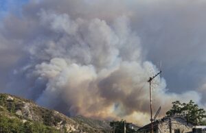 Συγκλονιστικά βίντεο από την μεγάλη φωτιά στην Ορεινή Λεμεσό