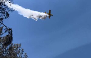 Οριοθετήθηκε η πυρκαγιά στην επαρχία Λεμεσού