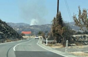 Νέα πυρκαγιά στην ορεινή Λεμεσό – Φωτιά στο Όμοδος – Δείτε εικόνα