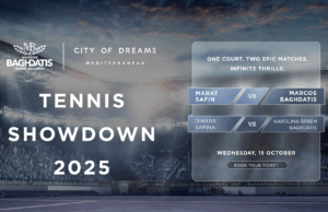 Το City of Dreams Mediterranean παρουσιάζει: Marat Safin vs Marcos Baghdatis