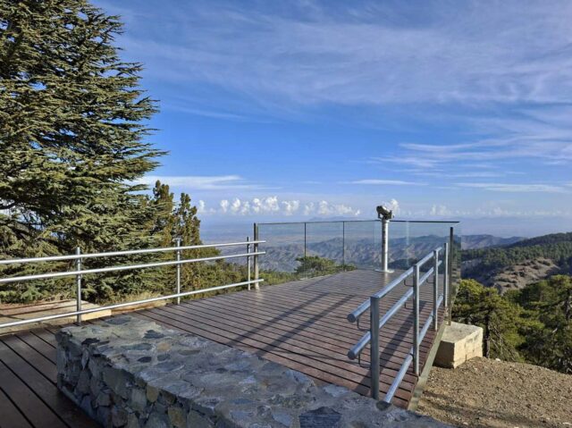 Ανοικτό για το κοινό το Σημείο Θέας κατά μήκος του δρόμου Τροόδους – Προδρόμου