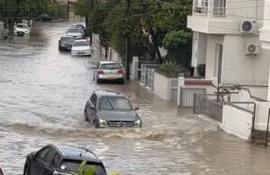 Λεμεσός: Οι έντονες βροχοπτώσεις μετέτρεψαν τους δρόμους σε ποτάμια – Όμορφη εικόνα από τον ποταμό Γαρύλλη