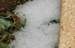 Άσπρισε η Λεμεσός από την χαλαζόπτωση