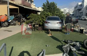 Είχαν Άγιο σε καφετέρια στην Λευκωσία – Όχημα προσγειώθηκε σε τραπεζάκια και καρέκλες