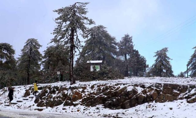 Στους -6°C το θερμόμετρο στο Τρόοδος – Η ψυχρότερη νύχτα του χειμώνα Στους -6°C το θερμόμετρο στο Τρόοδος – Η ψυχρότερη νύχτα του χειμώνα