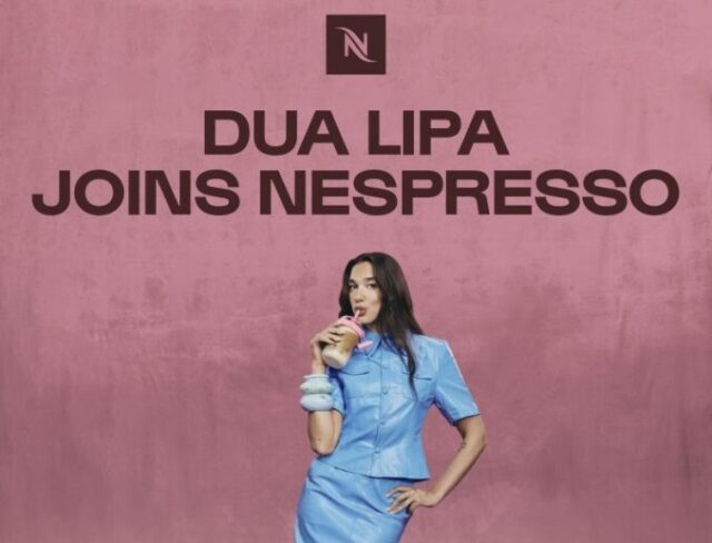 Η DUA LIPA είναι το νέο πρόσωπο της NESPRESSO