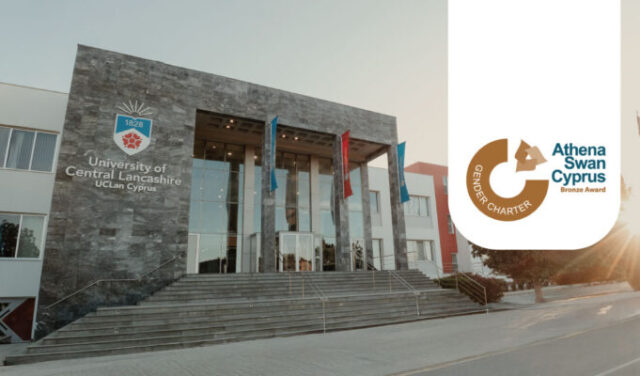 Το UCLan Cyprus λαμβάνει το Βραβείο Athena Swan Bronze, αναγνωρίζοντας τη δέσμευσή του για την ισότητα των φύλων Το UCLan Cyprus λαμβάνει το Βραβείο Athena Swan Bronze, αναγνωρίζοντας τη δέσμευσή του για την ισότητα των φύλων