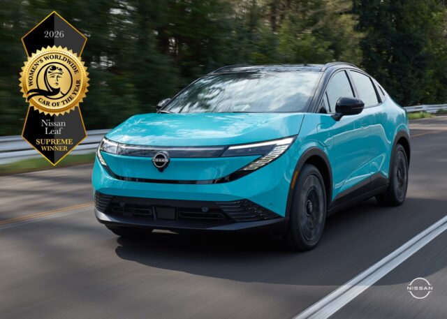 Το νέο Nissan Leaf είναι το φετινό Women’s Worldwide Car of the Year Το νέο Nissan Leaf είναι το φετινό Women’s Worldwide Car of the Year