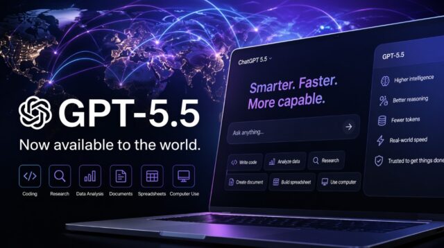 Ήρθε το GPT-5.5: Τι αλλάζει στην πράξη με το νέο μοντέλο της OpenAI που είναι πλέον διαθέσιμο Ήρθε το GPT-5.5: Τι αλλάζει στην πράξη με το νέο μοντέλο της OpenAI που είναι πλέον διαθέσιμο