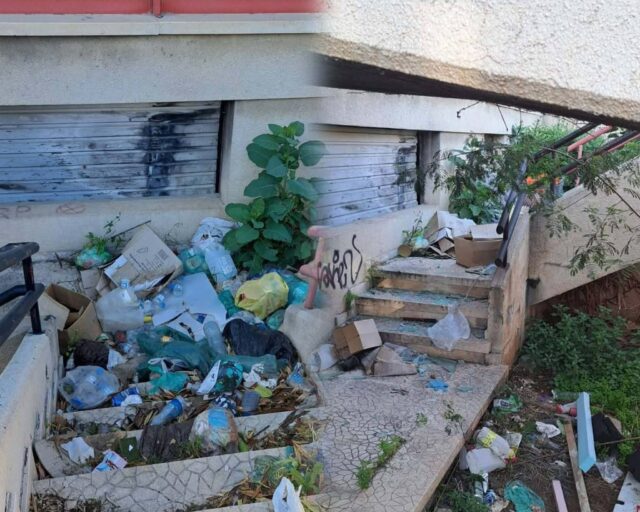 Καταγγελίες για τρωκτικά και σκουπίδια σε εγκαταλελειμμένο κτίριο στη Λεμεσό [Φωτογραφίες]