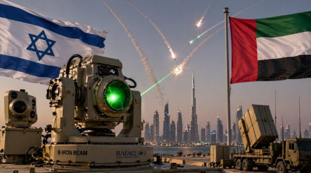 Το Ισραήλ στέλνει laser όπλα στα Ηνωμένα Αραβικά Εμιράτα απέναντι στο Ιράν