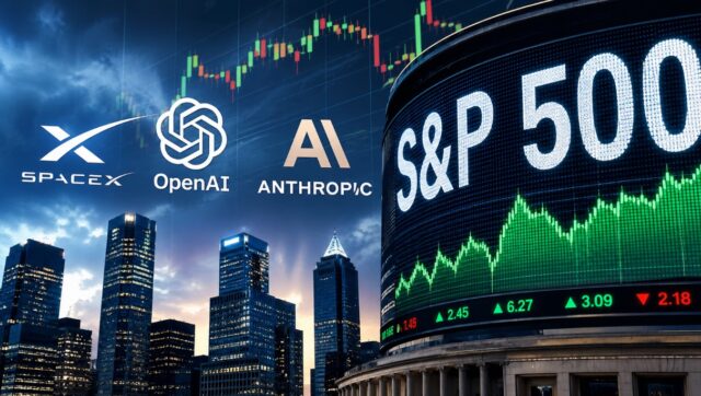 Ανάλυση: Πώς θα άλλαζε ο S&P 500 αν έμπαιναν μέσα SpaceX, OpenAI και Anthropic Ανάλυση: Πώς θα άλλαζε ο S&P 500 αν έμπαιναν μέσα SpaceX, OpenAI και Anthropic