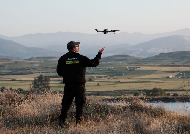 Απογειώθηκαν τα Drones του SupportCY για πρόληψη πυρκαγιών