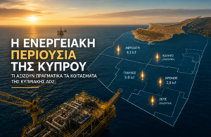 Η ενεργειακή περιουσία της Κύπρου: Πόσο αξίζουν πραγματικά τα κοιτάσματα της κυπριακής ΑΟΖ;