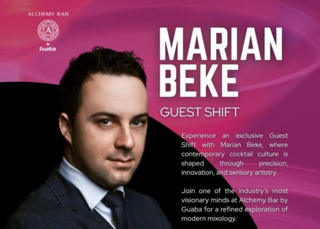 MARIAN BEKE – GUEST SHIFT at ALCHEMY BAR