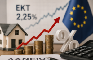 Αύξηση επιτοκίων από την ΕΚΤ στο 2,25%: Πόσο μπορεί να αυξηθεί η δόση του δανείου σας