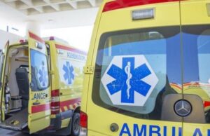 Ασθενοφόρα σε νοσοκομείο, φωτογραφία αρχείου