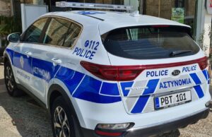 Περιπολικό της Αστυνομίας Κύπρου στη Λεμεσό