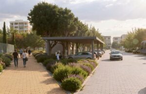Το πρώτο mobility hub της Λεμεσού παίρνει μορφή: Park & Ride €2 εκατ. στην οδό Σπηλιών Απεικόνιση του νέου mobility hub της Λεμεσού στην οδό Σπηλιών