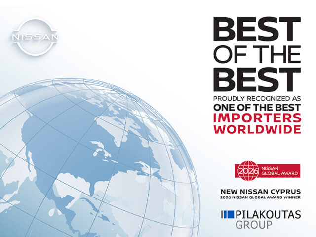 Νissan Global Award 2026 για τη Nissan Cyprus του Ομίλου Πηλακούτα
