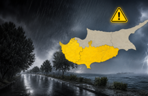 Κίτρινη προειδοποίηση για ισχυρές καταιγίδες – Ποιες περιοχές θα επηρεαστούν Κίτρινη προειδοποίηση για ισχυρές καταιγίδες – Ποιες περιοχές θα επηρεαστούν