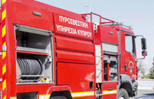 Πυροσβεστικό όχημα της Πυροσβεστικής Υπηρεσίας Κύπρου