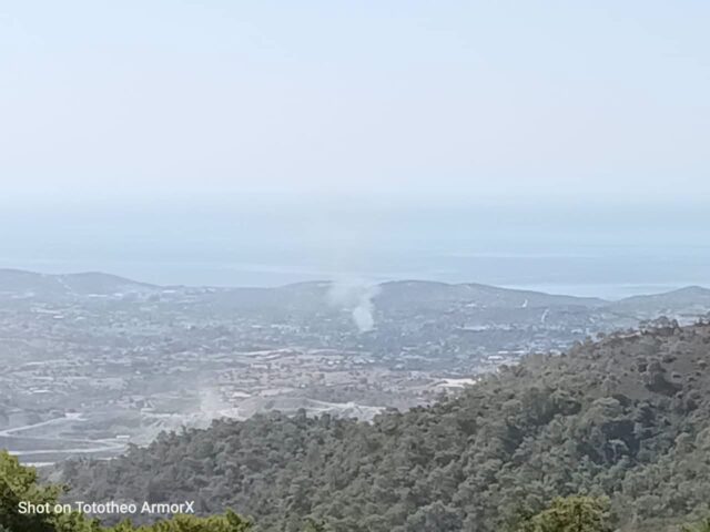 Φωτιά στον Πύργο Λεμεσού - 28 Ιουλίου 2026 Καπνός από τη φωτιά στον Πύργο Λεμεσού στις 28 Ιουλίου 2026