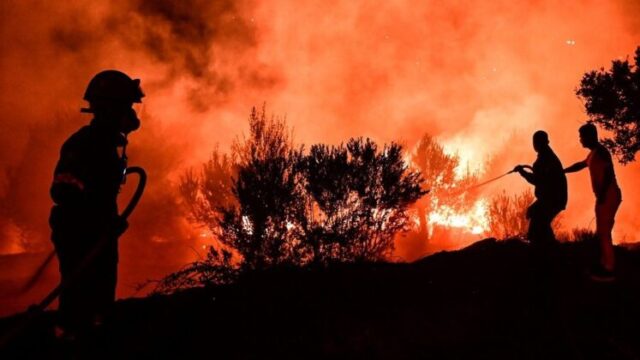 ΠΥΡΚΑΓΙΑ ΣΤΗΝ ΛΕΥΚΩΣΙΑ: Κινητοποίηση του Τμήματος Δασών στον Άγιο Ιωάννη Μαλούντας ΠΥΡΚΑΓΙΑ ΣΤΗΝ ΛΕΥΚΩΣΙΑ: Κινητοποίηση του Τμήματος Δασών στον Άγιο Ιωάννη Μαλούντας