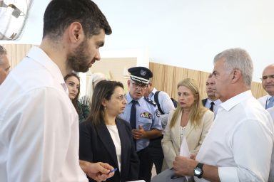 Υπουργός Μεταφορών, Υπουργός Δικαιοσύνης – Επίσκεψη στο Αεροδρόμιο Λάρνακας