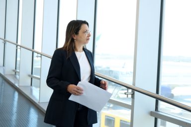 Υπουργός Μεταφορών, Υπουργός Δικαιοσύνης – Επίσκεψη στο Αεροδρόμιο Λάρνακας