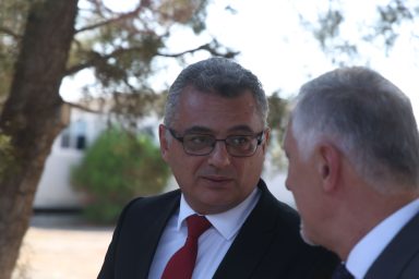 Πρόεδρος της Δημοκρατίας ‒ Συνάντηση με τον ηγέτη της τουρκοκυπριακής κοινότητας