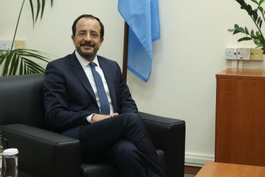 Πρόεδρος της Δημοκρατίας ‒ Συνάντηση με τον ηγέτη της τουρκοκυπριακής κοινότητας